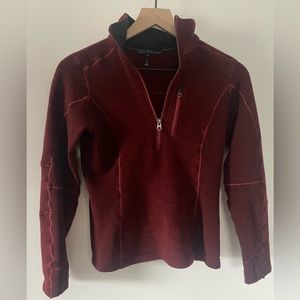 KUHL women’s half zip sweater